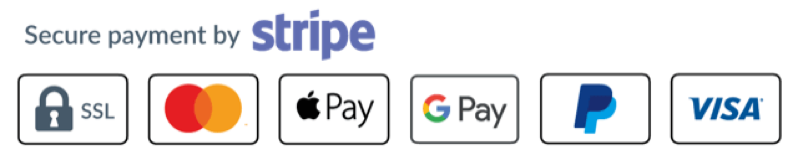 Secure Payments By Stripe